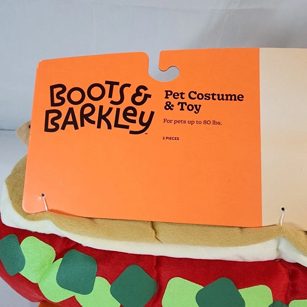 Boots And Barkley Pet Hotdog Costume Size Large